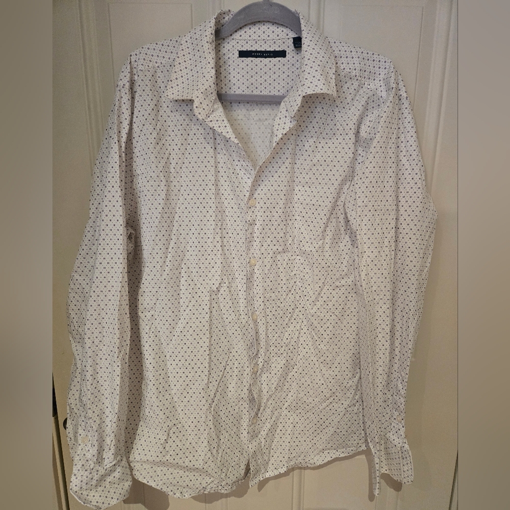 White Polka Dot Shirt